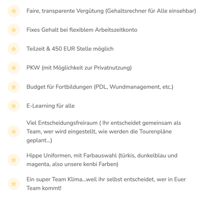arbeitgebervorteile